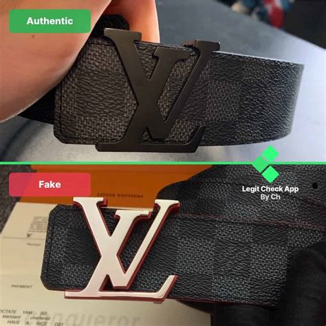 louis vuitton belt box fake|real louis vuitton damier belt.